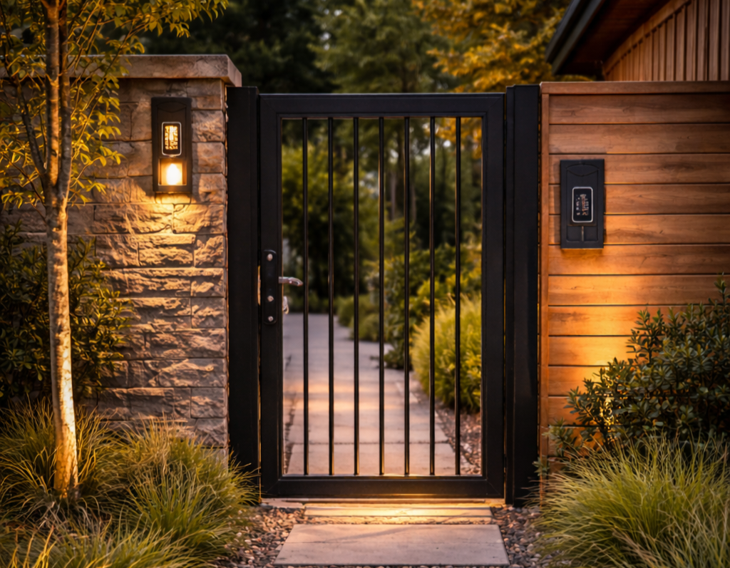 Automated gate installation